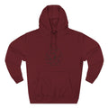 1 John 1:9 Minimalist Hoodie — Fleece Pullover