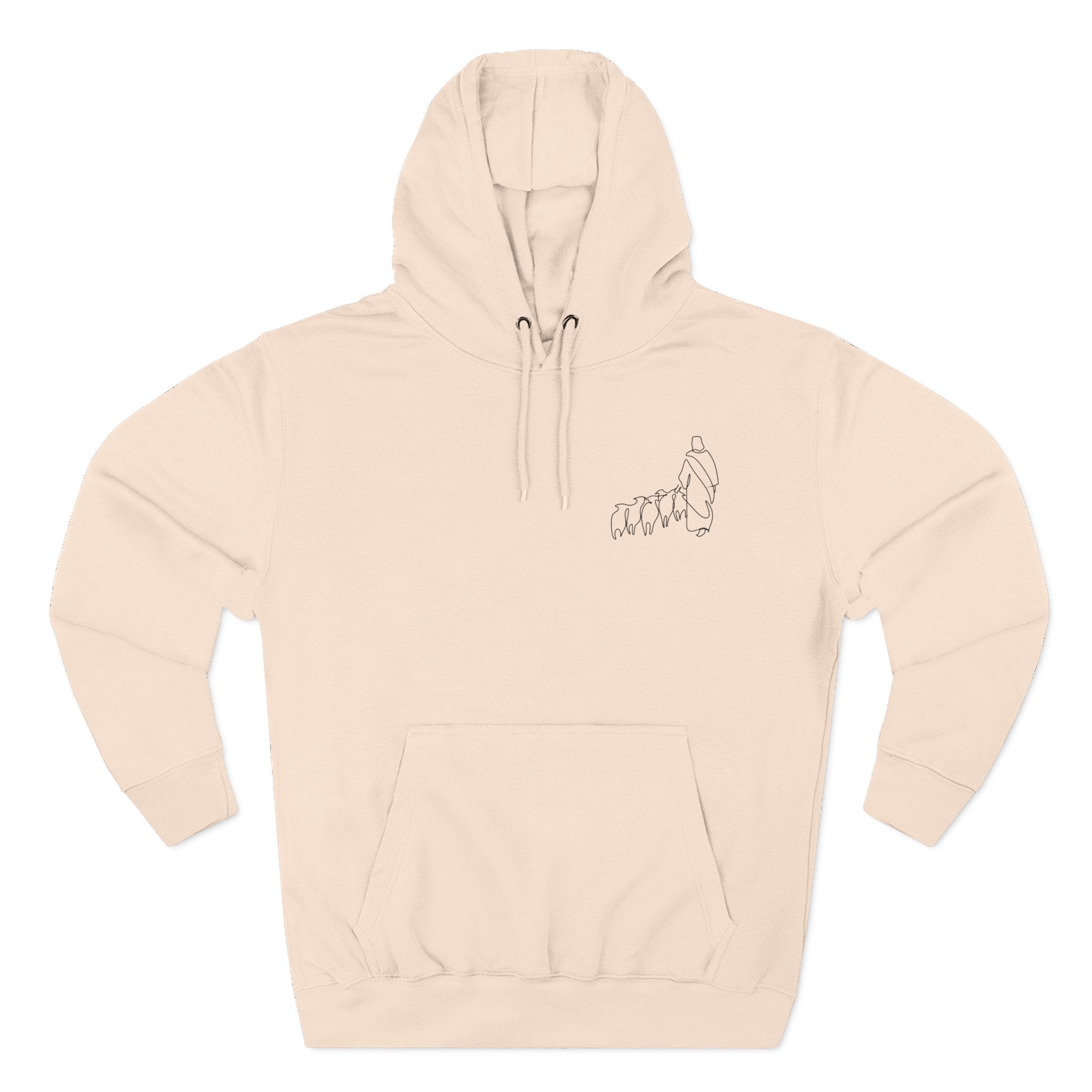 El Es Mi Pastor Hoodie — Psalms 23:1 Christian Faith Pullover