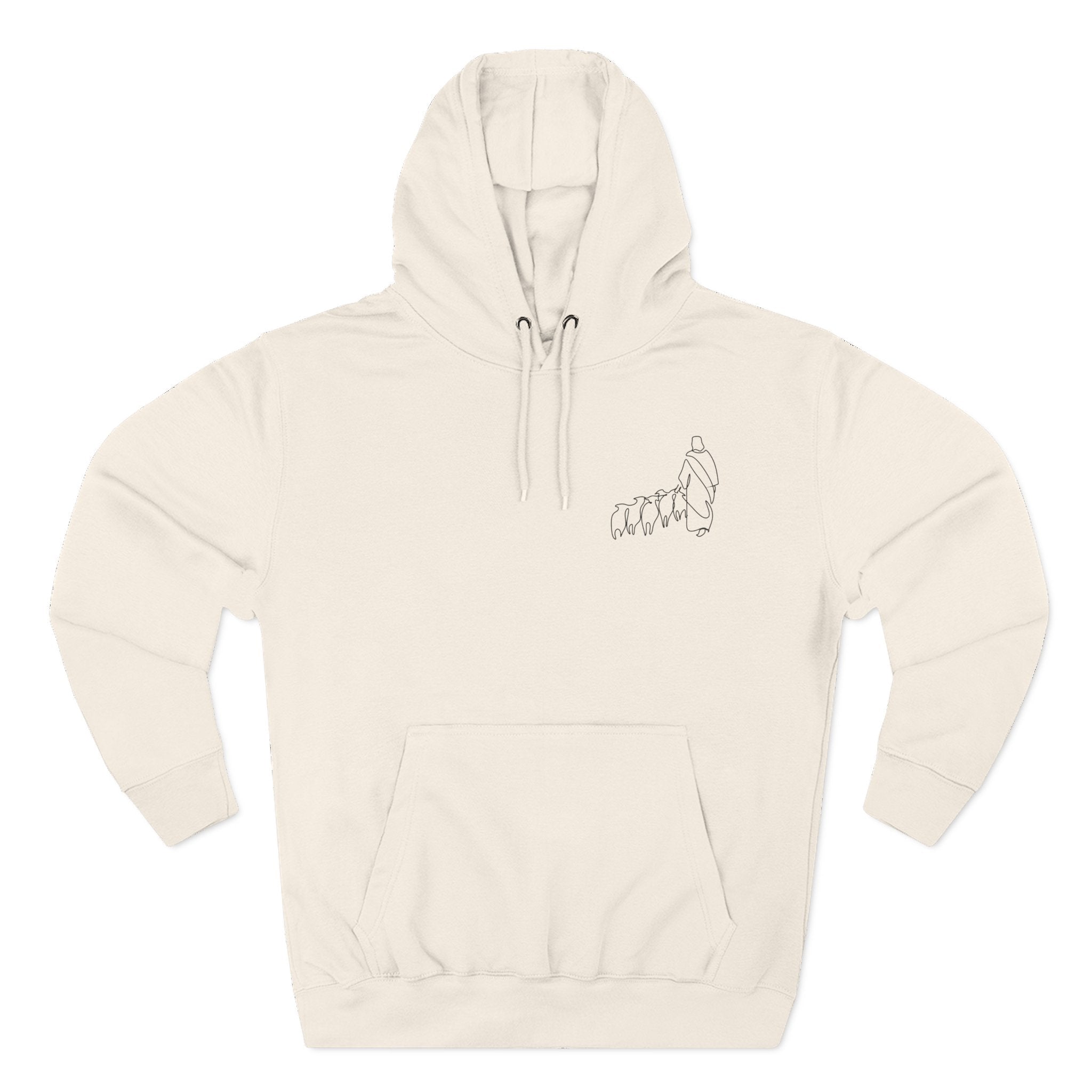 He Is My Shepherd Hoodie — Psalms 23:1 Christian Faith Pullover
