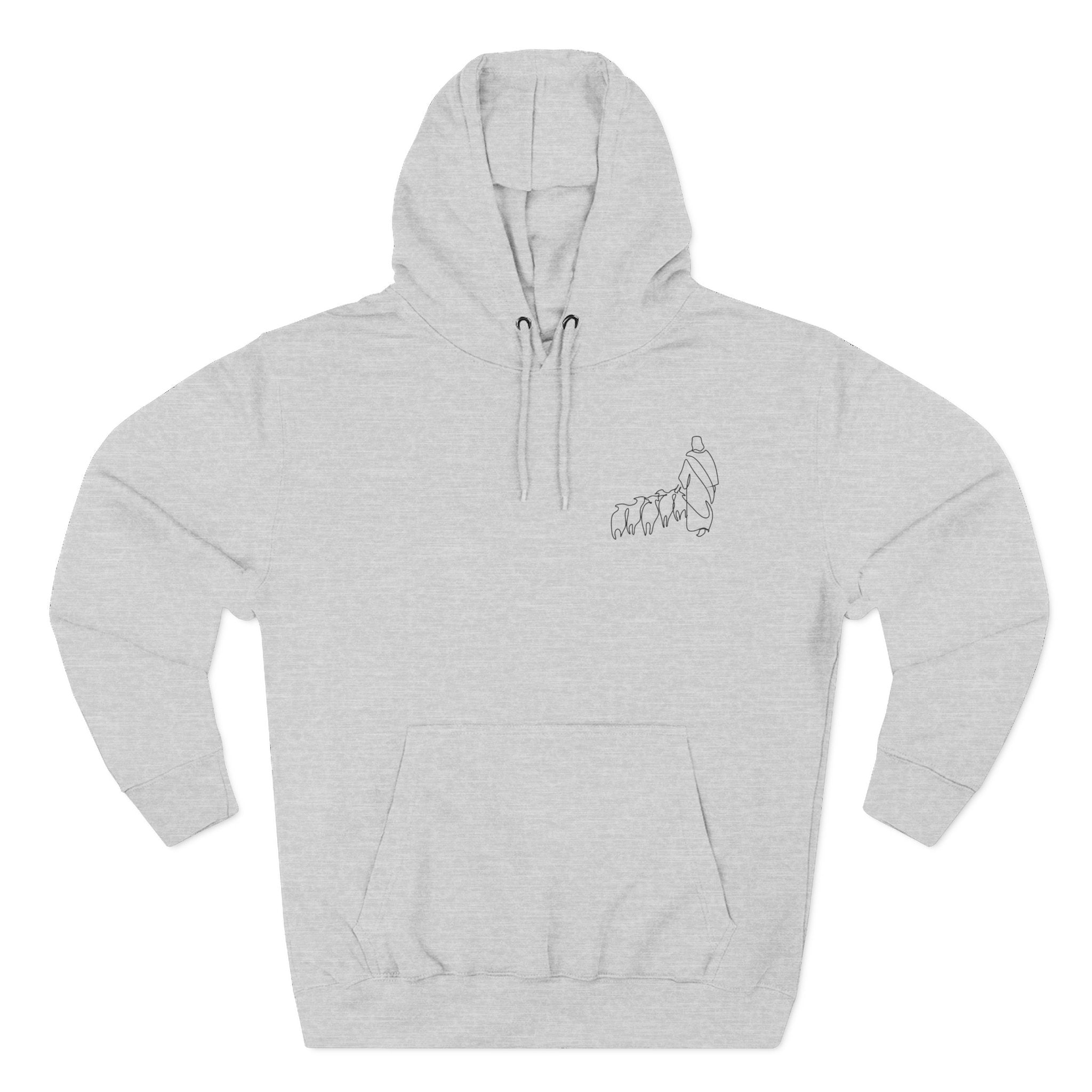 He Is My Shepherd Hoodie — Psalms 23:1 Christian Faith Pullover