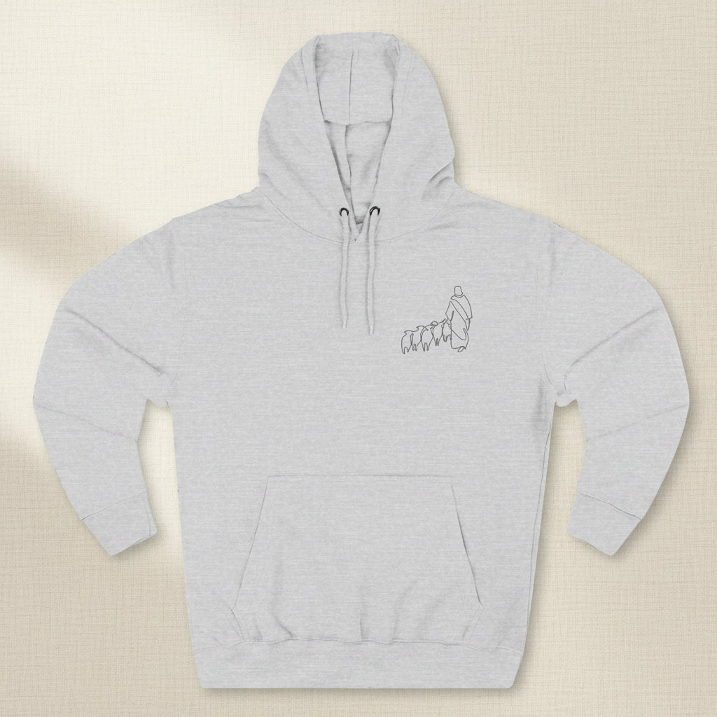 El Es Mi Pastor Hoodie — Psalms 23:1 Christian Faith Pullover