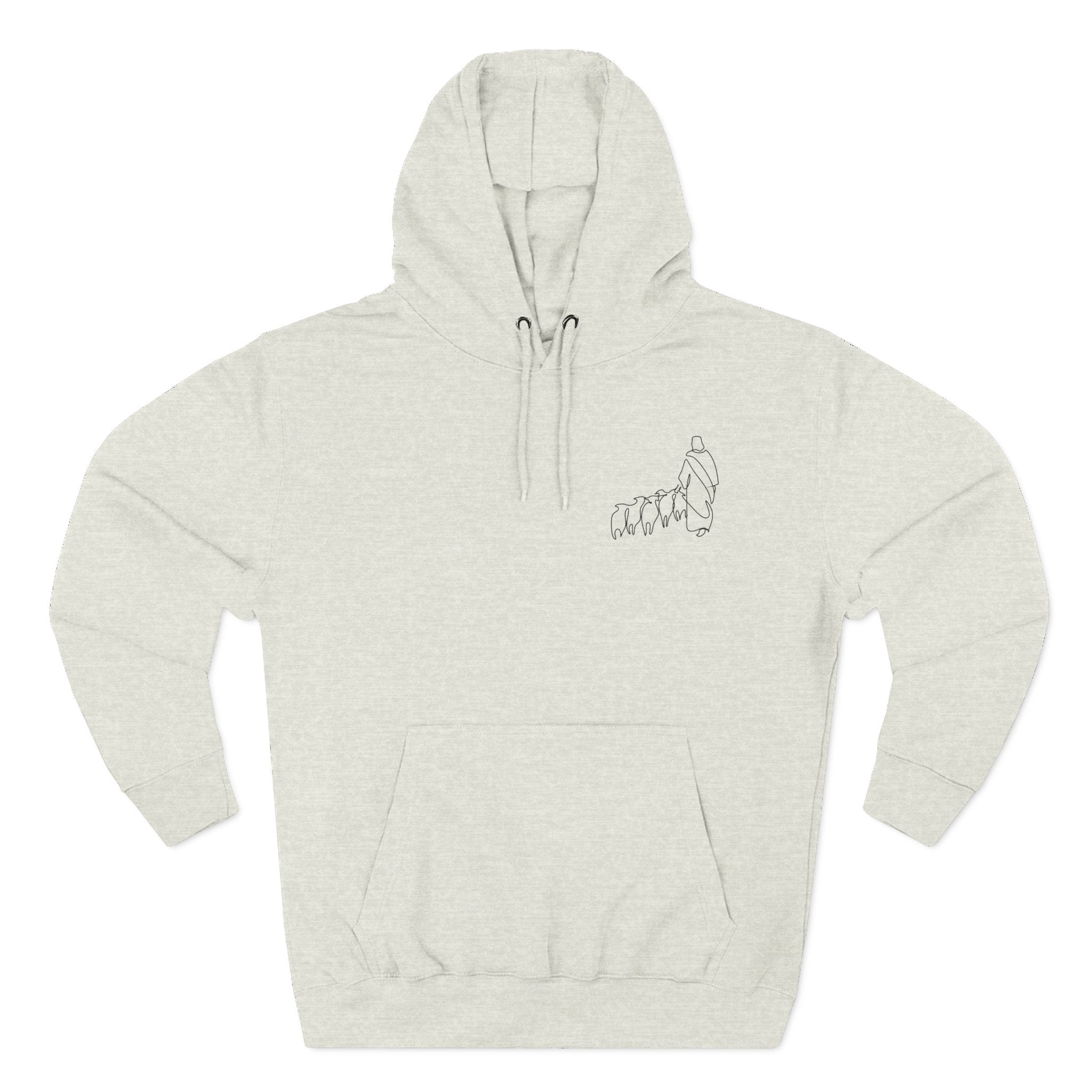 El Es Mi Pastor Hoodie — Psalms 23:1 Christian Faith Pullover
