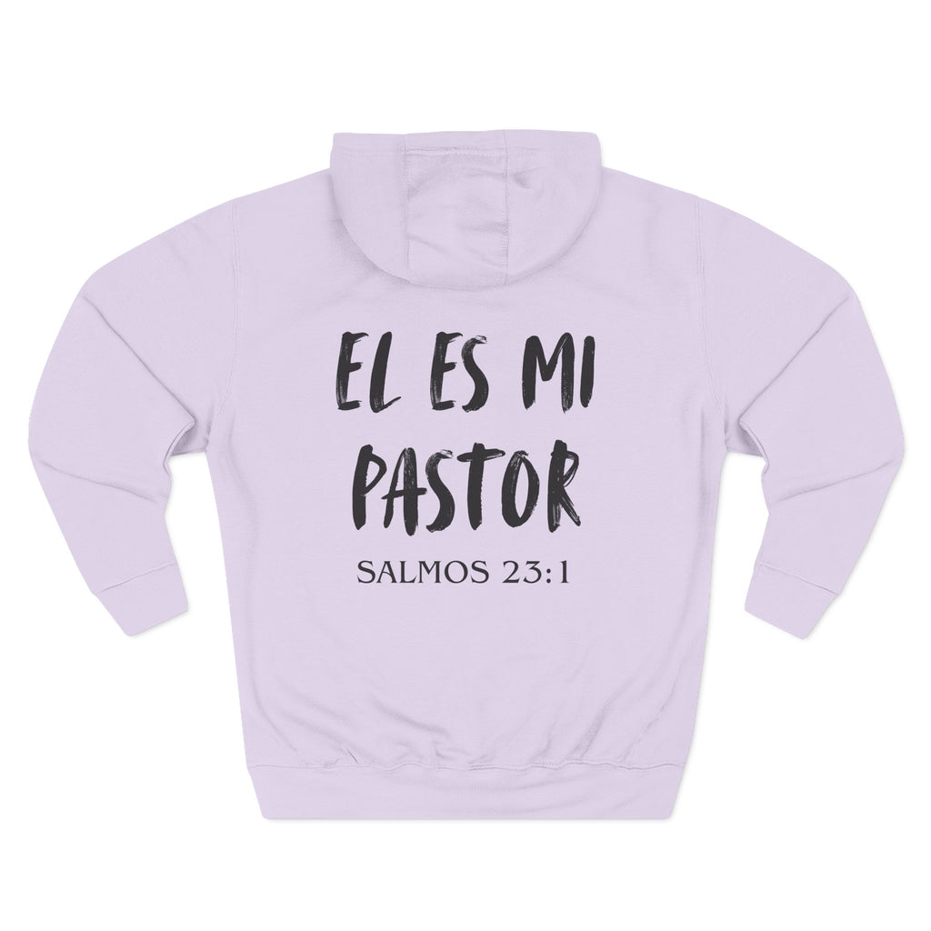 El Es Mi Pastor Hoodie — Psalms 23:1 Christian Faith Pullover