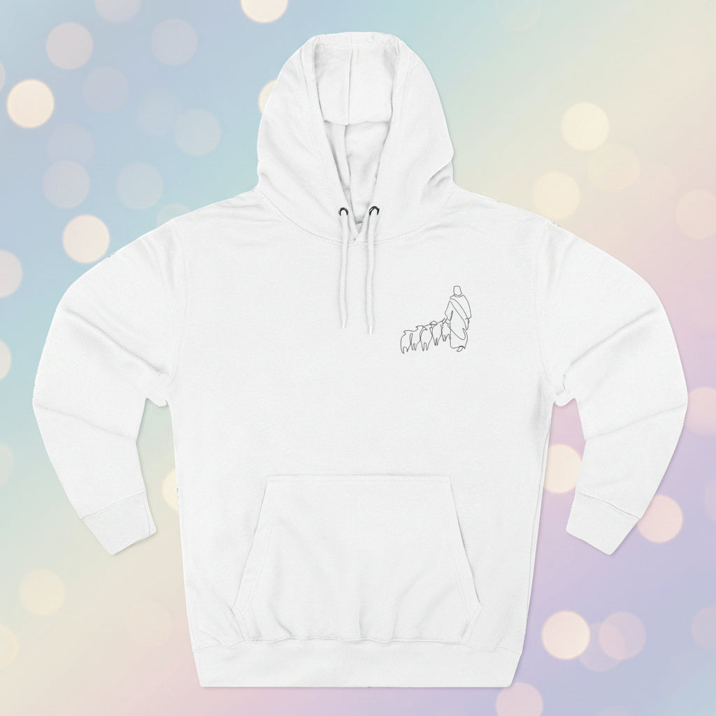 He Is My Shepherd Hoodie — Psalms 23:1 Christian Faith Pullover