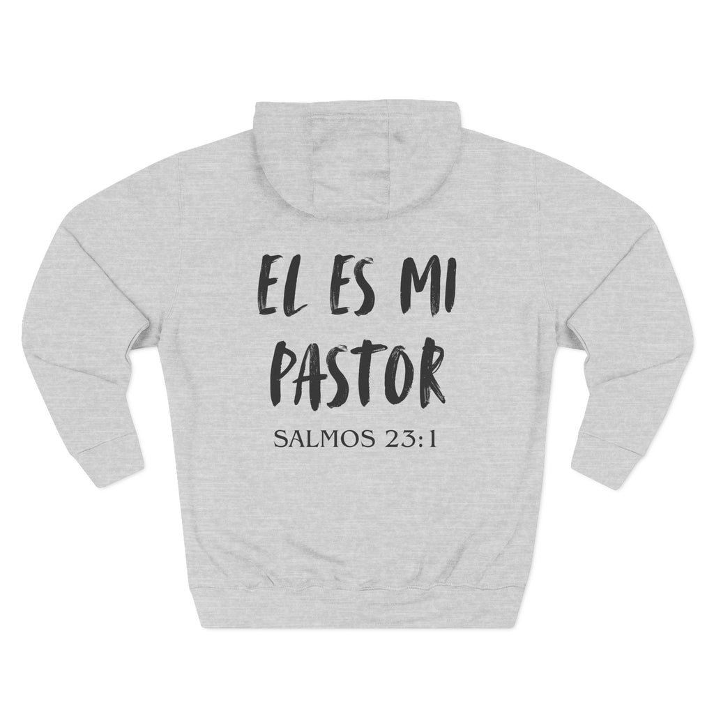El Es Mi Pastor Hoodie — Psalms 23:1 Christian Faith Pullover
