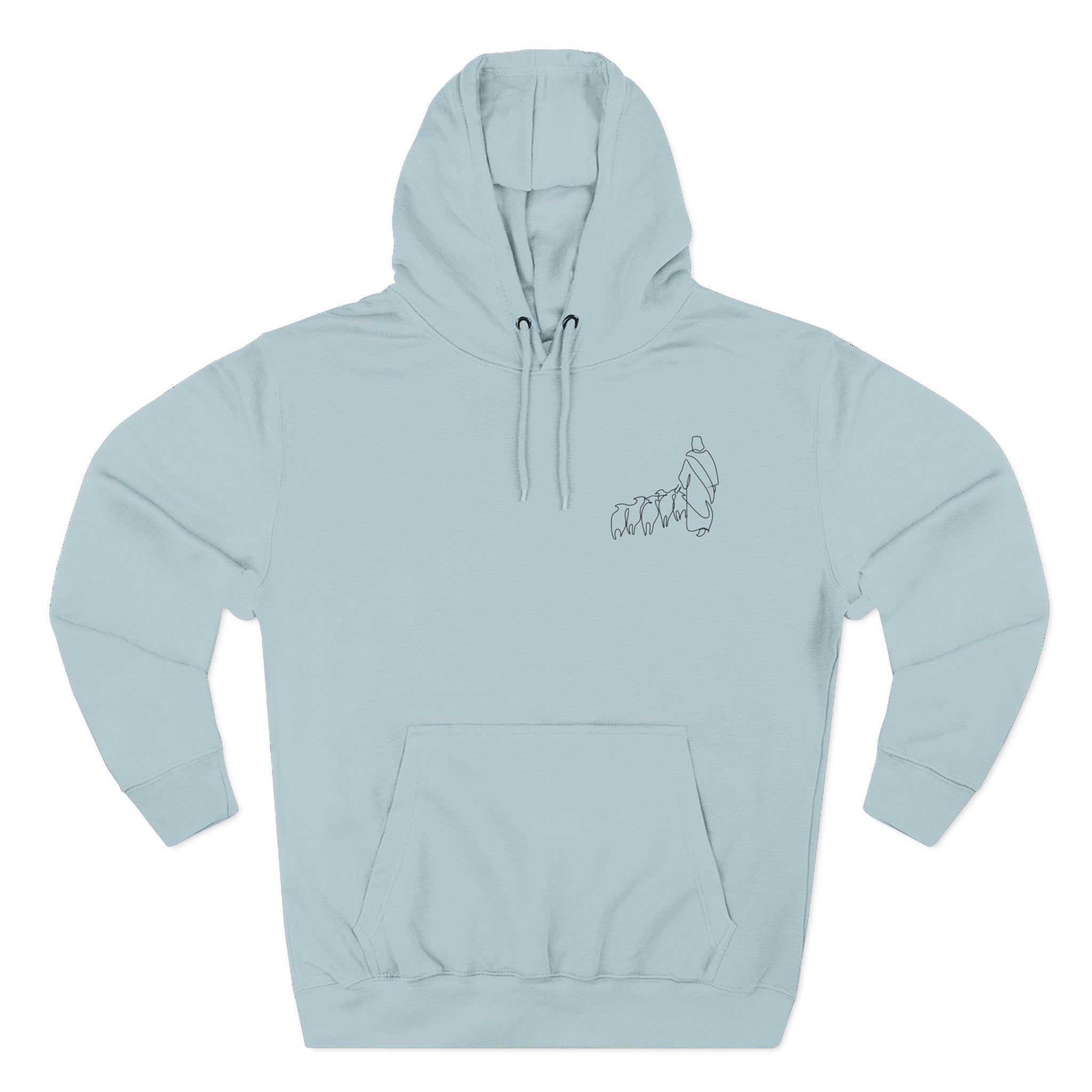 He Is My Shepherd Hoodie — Psalms 23:1 Christian Faith Pullover