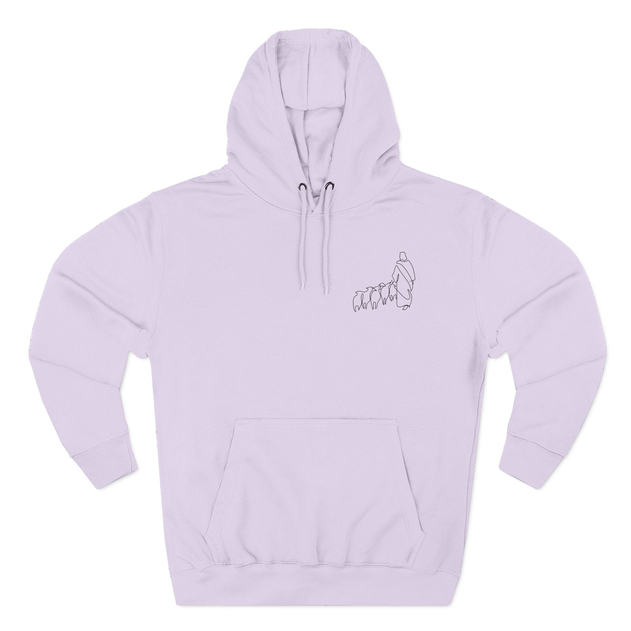 He Is My Shepherd Hoodie — Psalms 23:1 Christian Faith Pullover